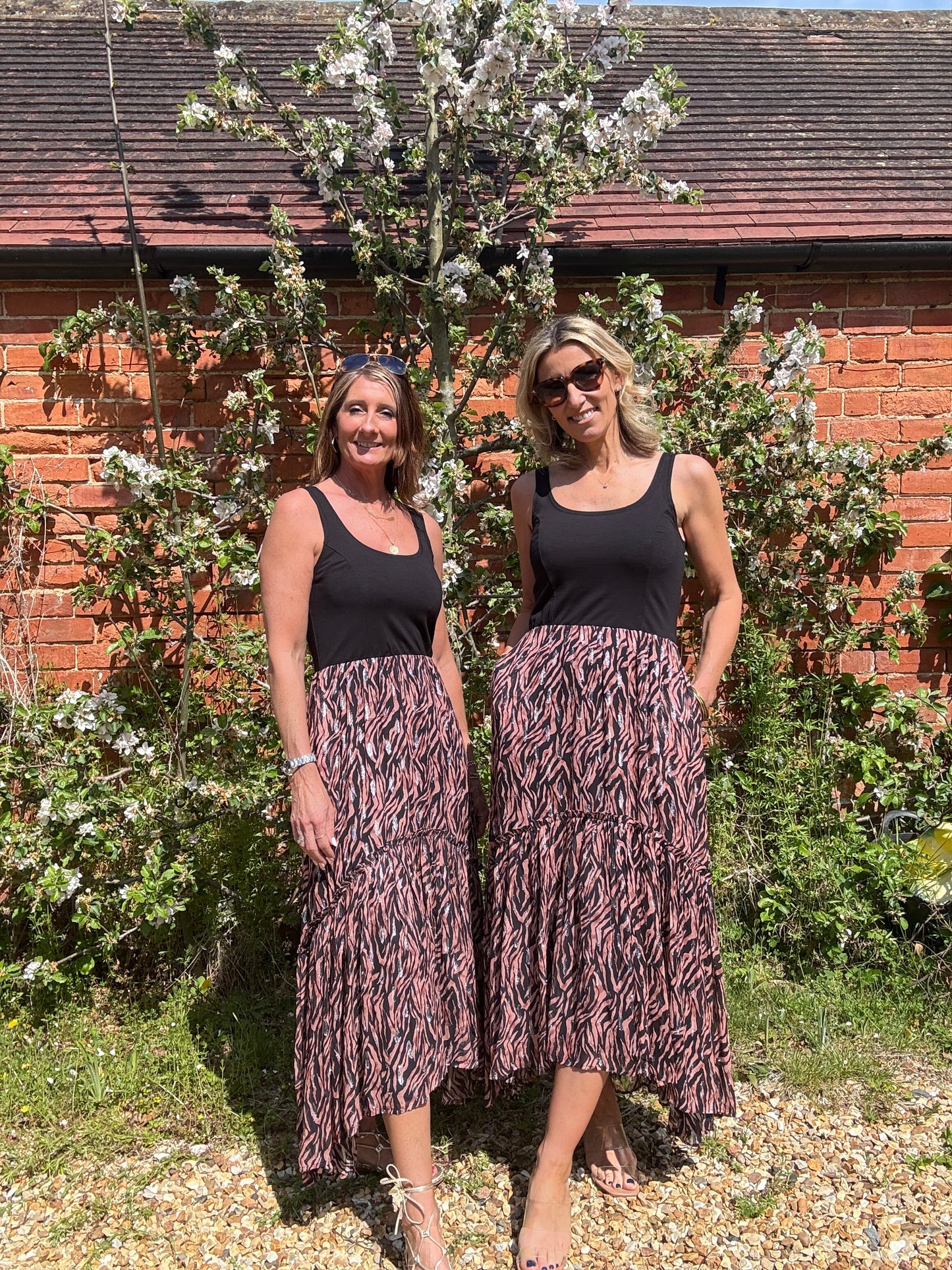 Mia Tiger Print Maxi Dress