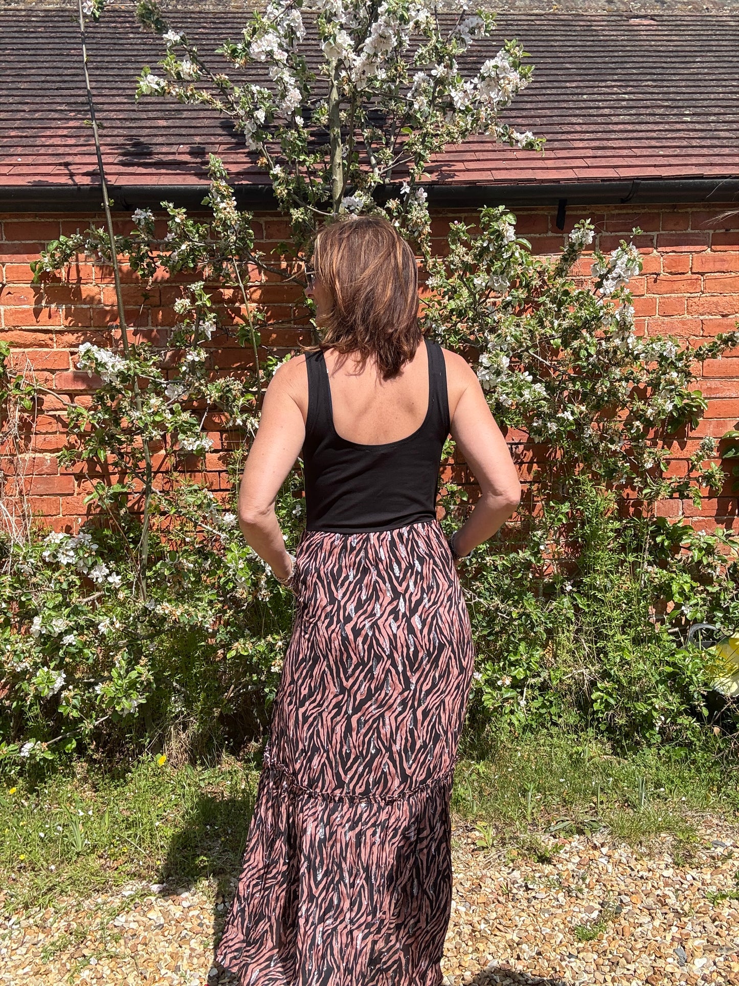 Mia Tiger Print Maxi Dress