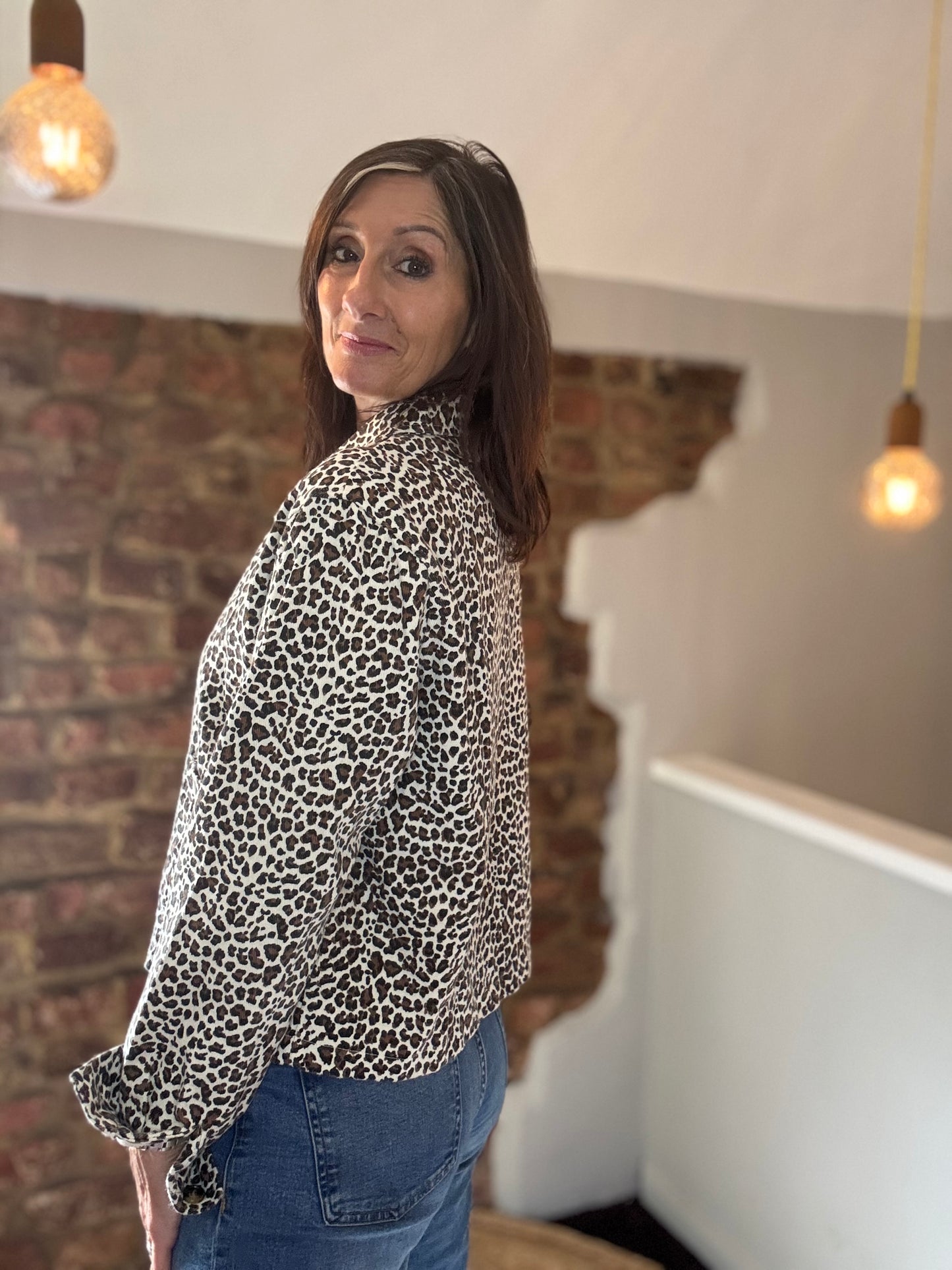 Lexi Leopard Print Jacket