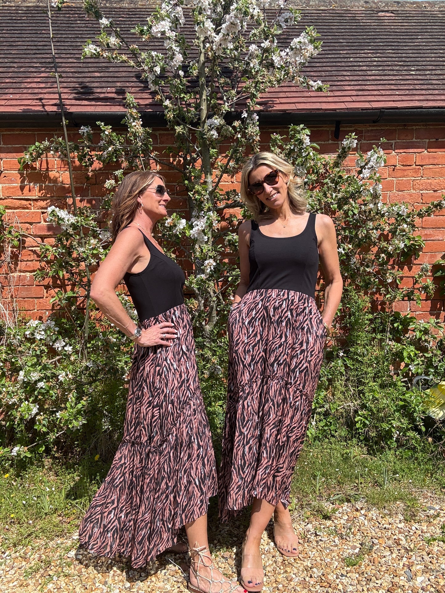 Mia Tiger Print Maxi Dress