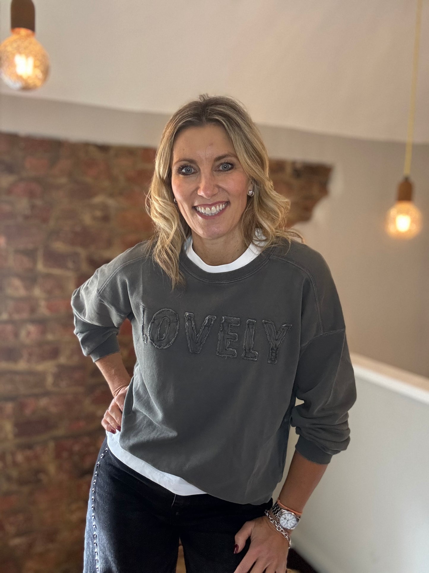 Laura Lovely Cotton Sweatshirt