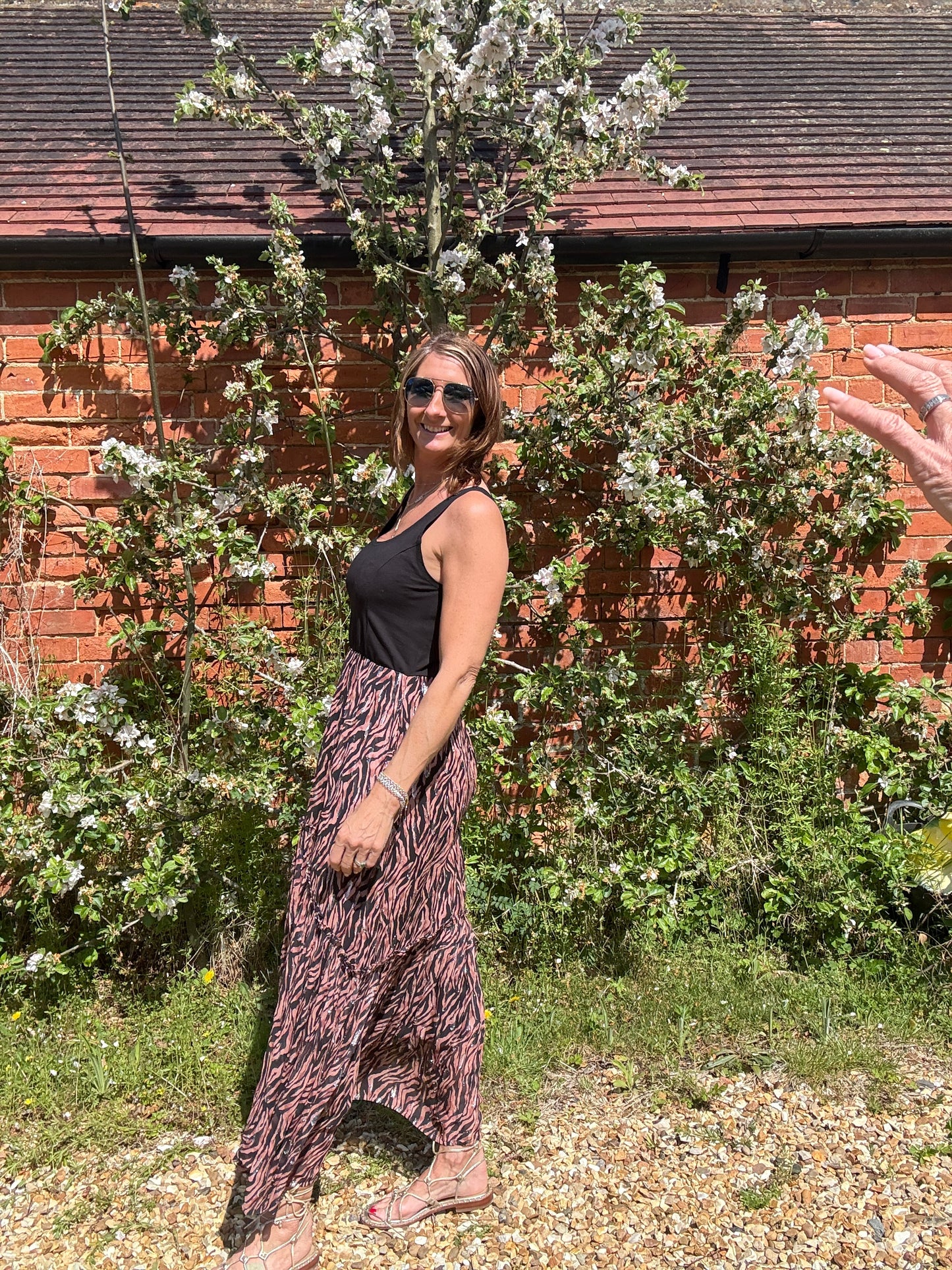 Mia Tiger Print Maxi Dress