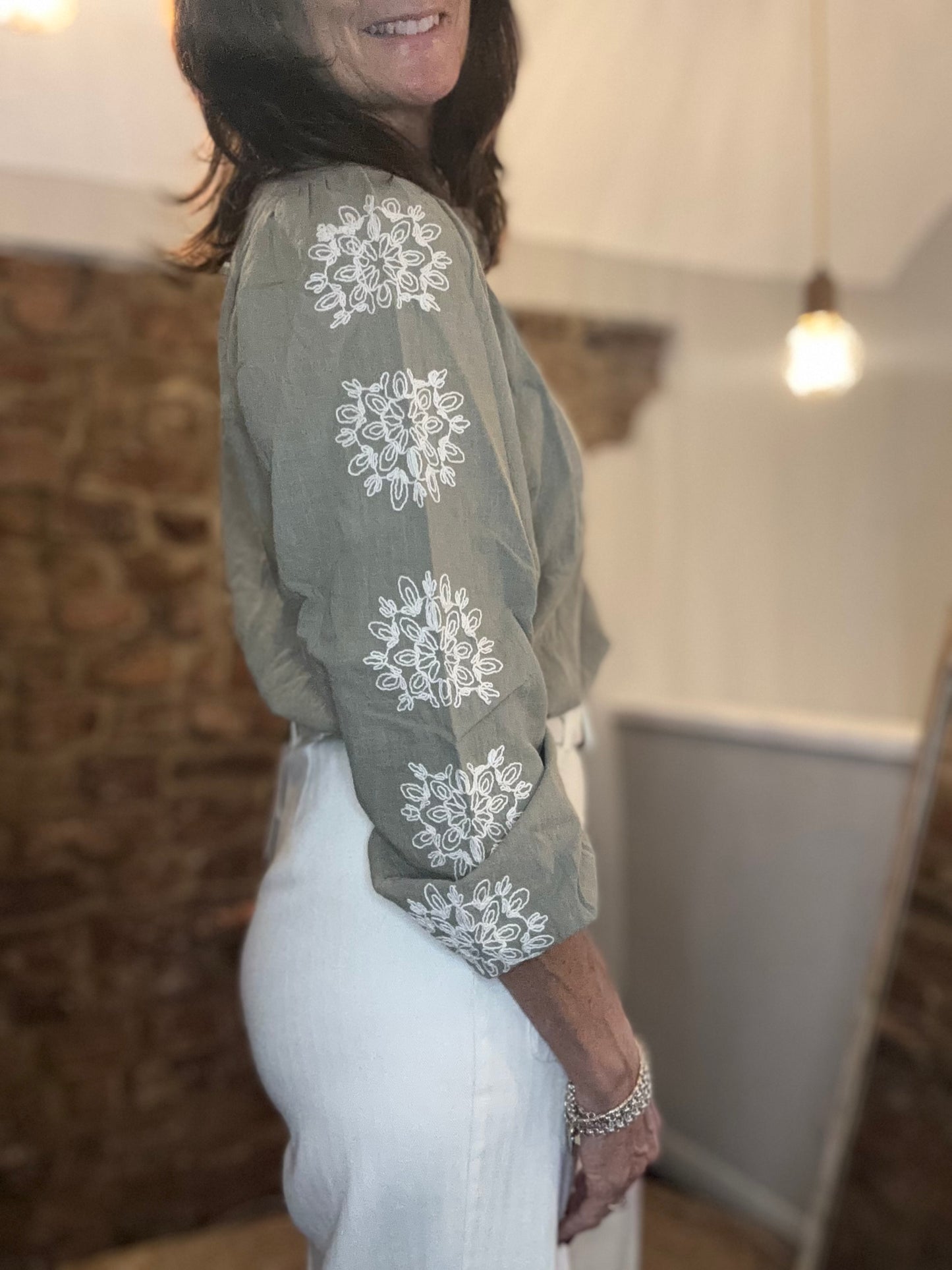 Emily Embroidered Blouse