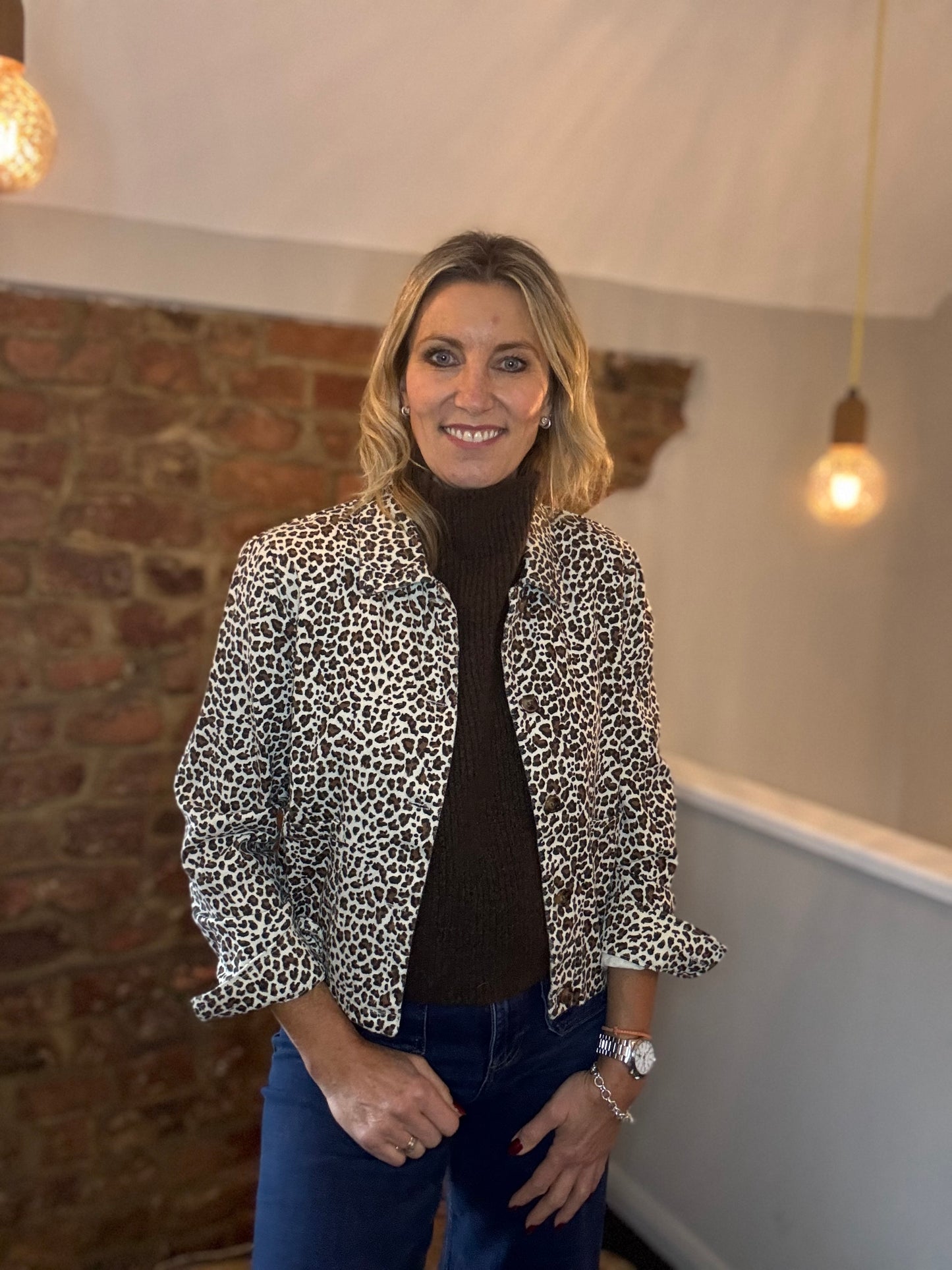 Lexi Leopard Print Jacket