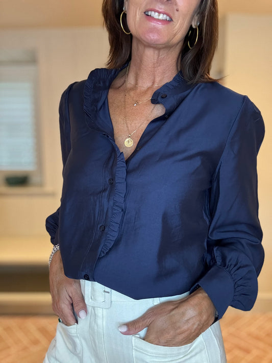 Margo Satin Blouse
