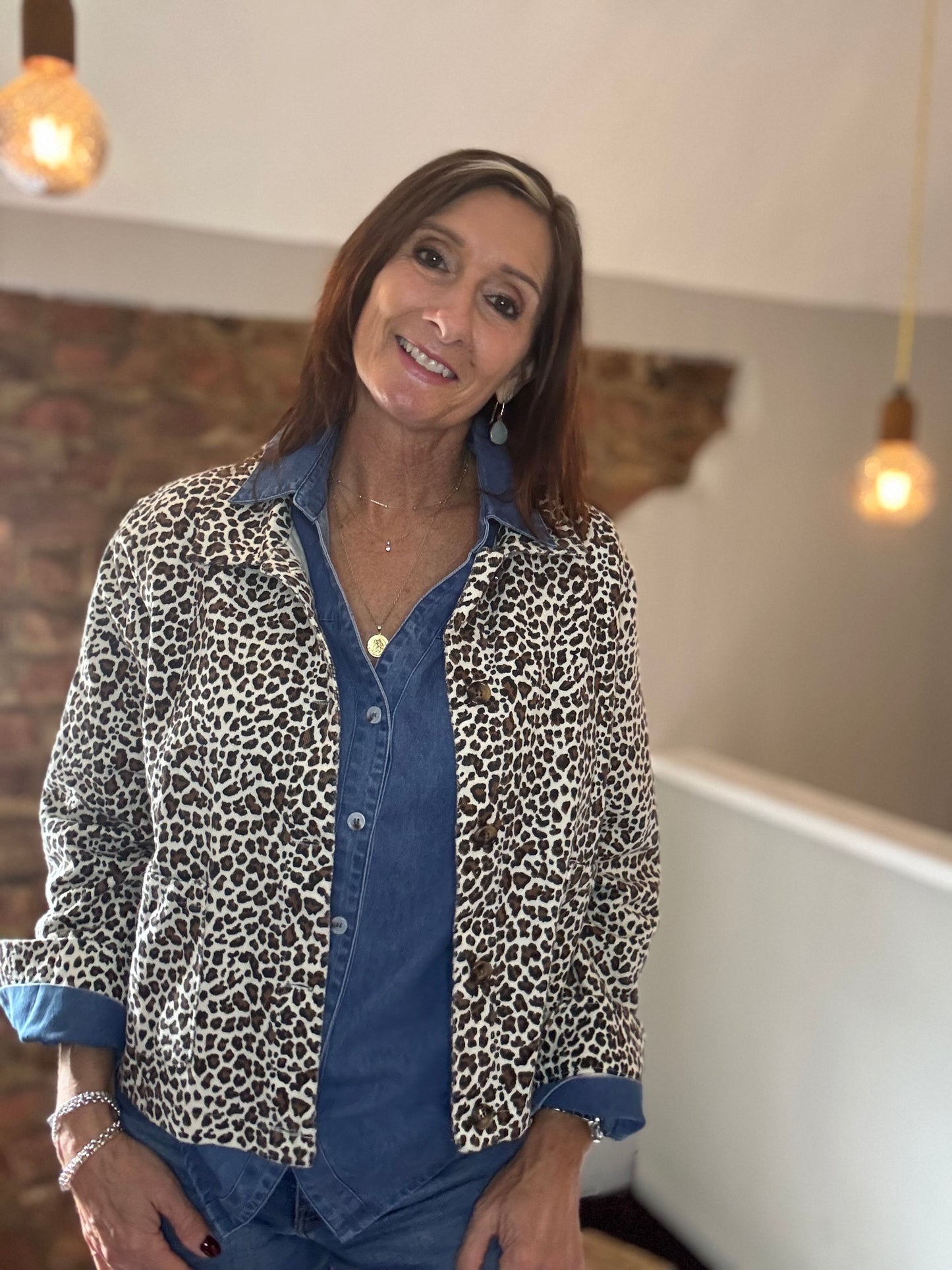 Dilly Denim Blouse