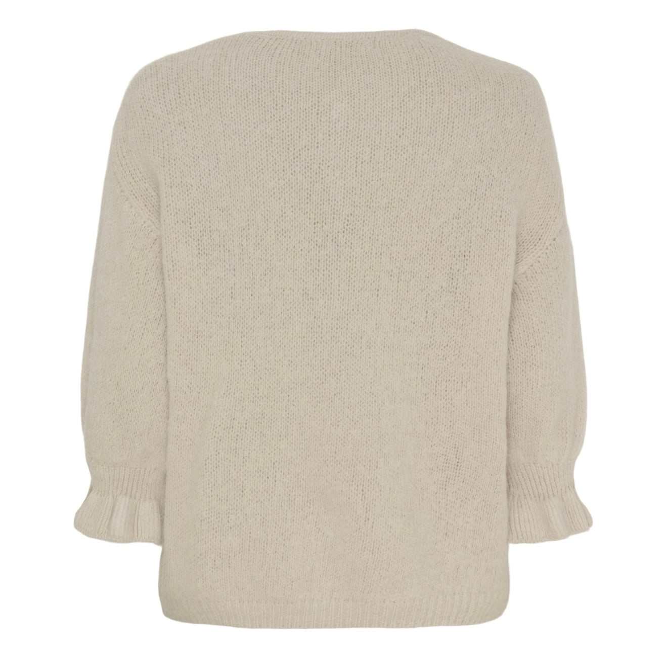 Clara Baby Alpaca Ruffle Cuff Cardigan