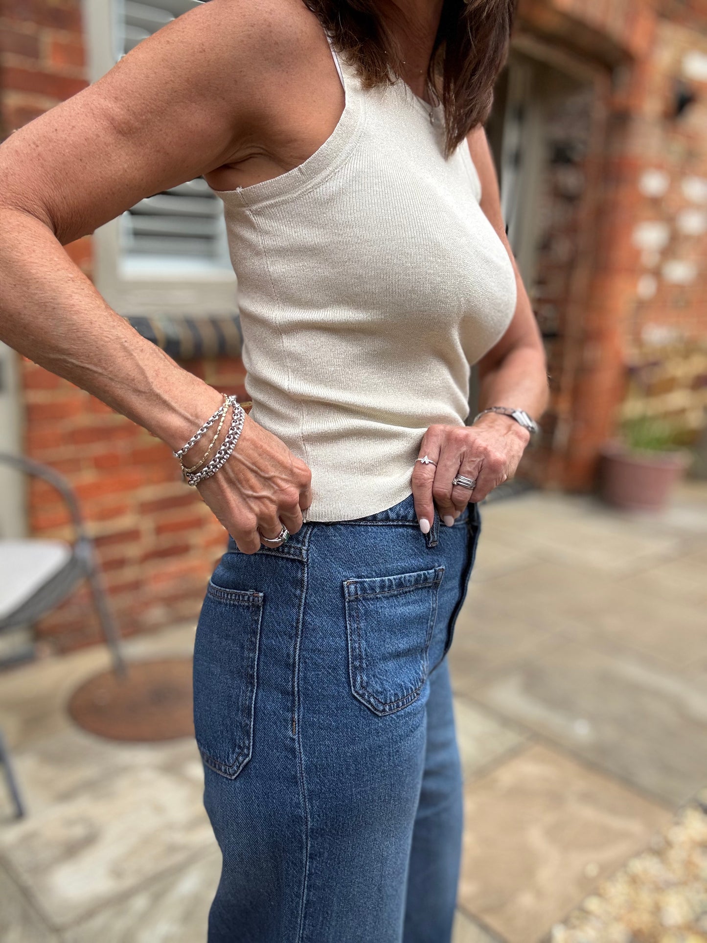Carmela Cropped Jeans
