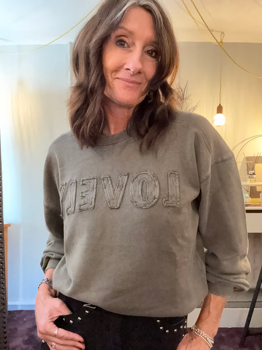 Laura Lovely Cotton Sweatshirt