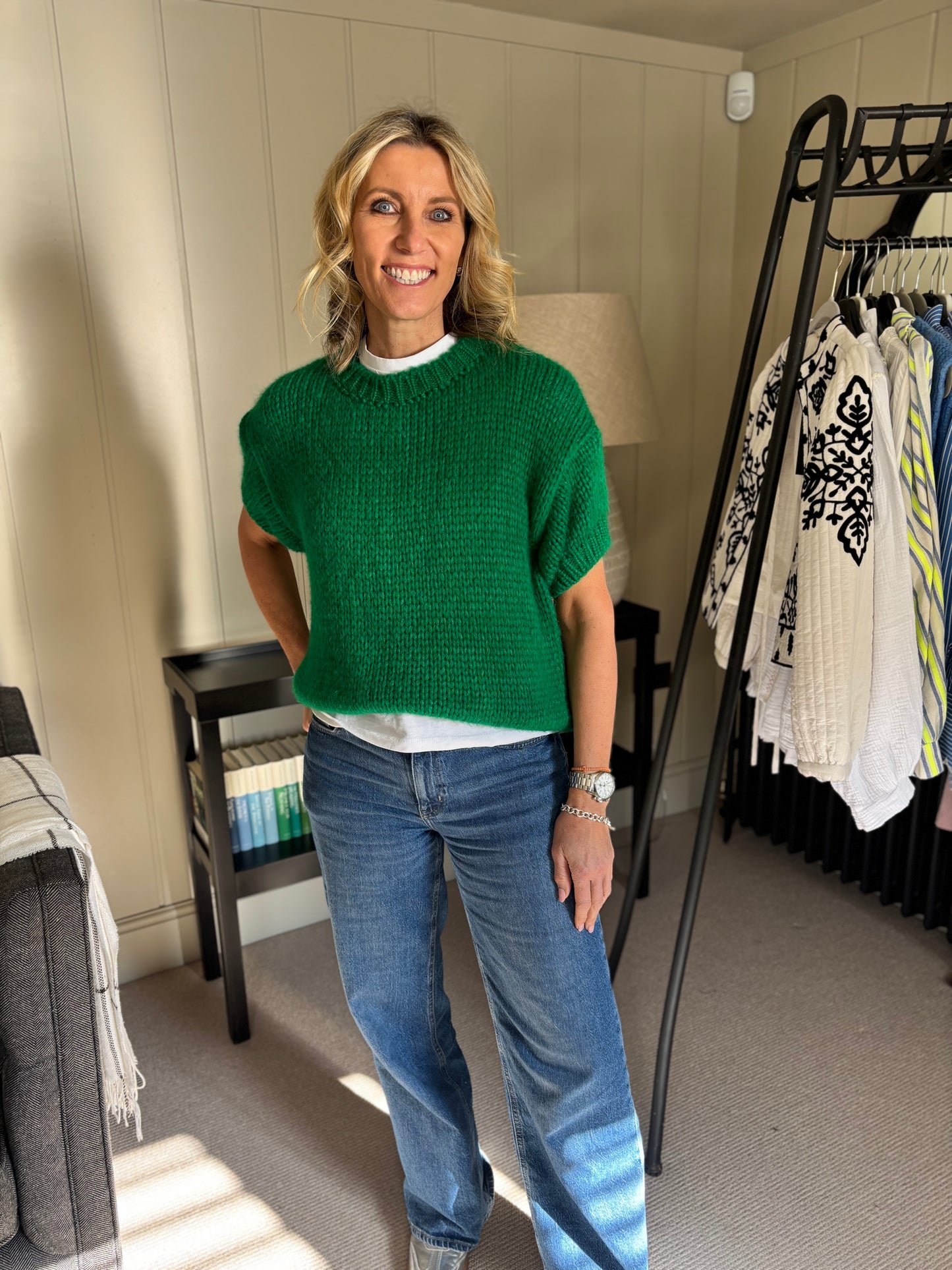 Susie Short Sleeved Knit - 4 colours