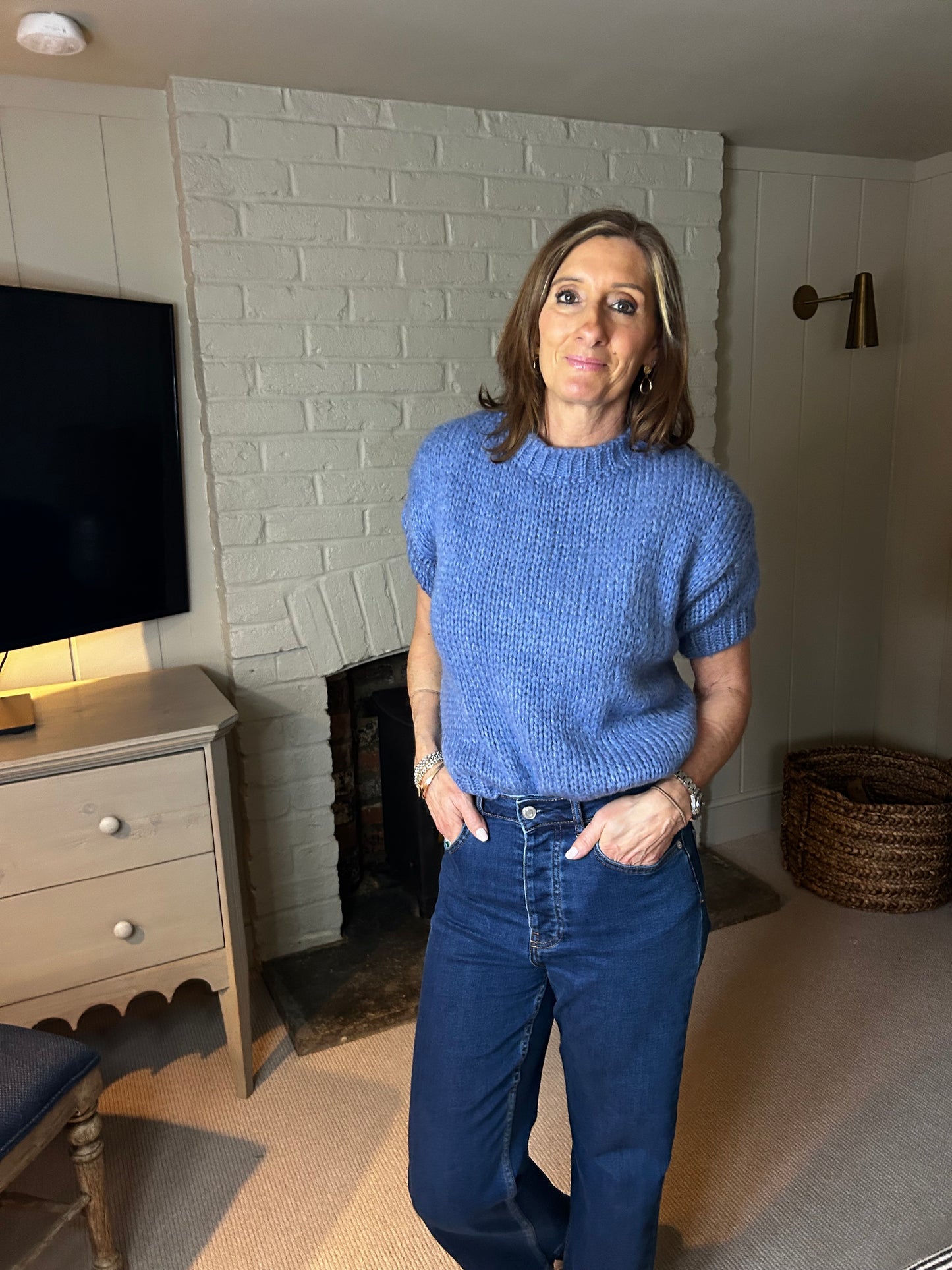 Susie Short Sleeved Knit - 4 colours