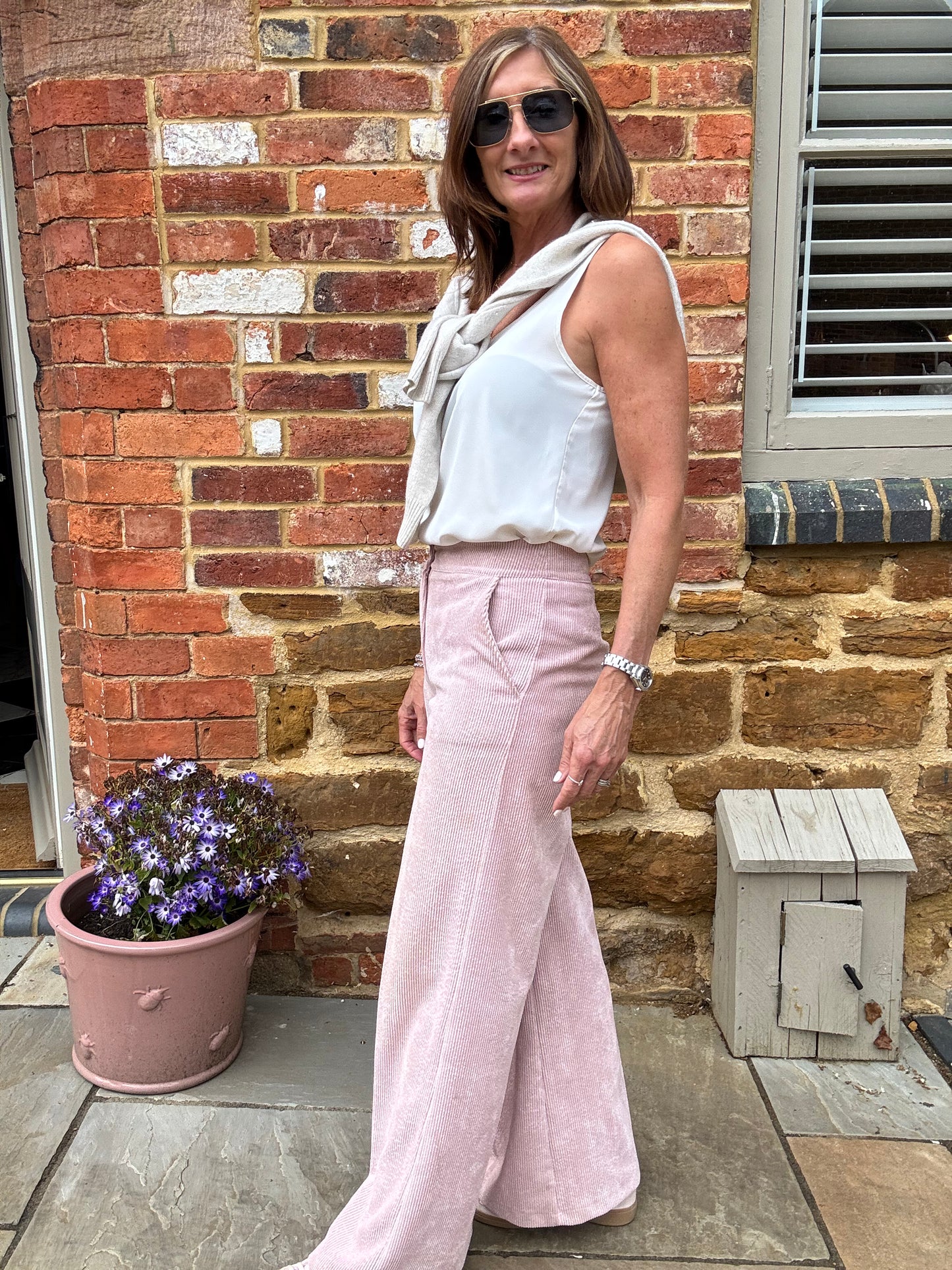 Phoebe Wide Leg Trousers