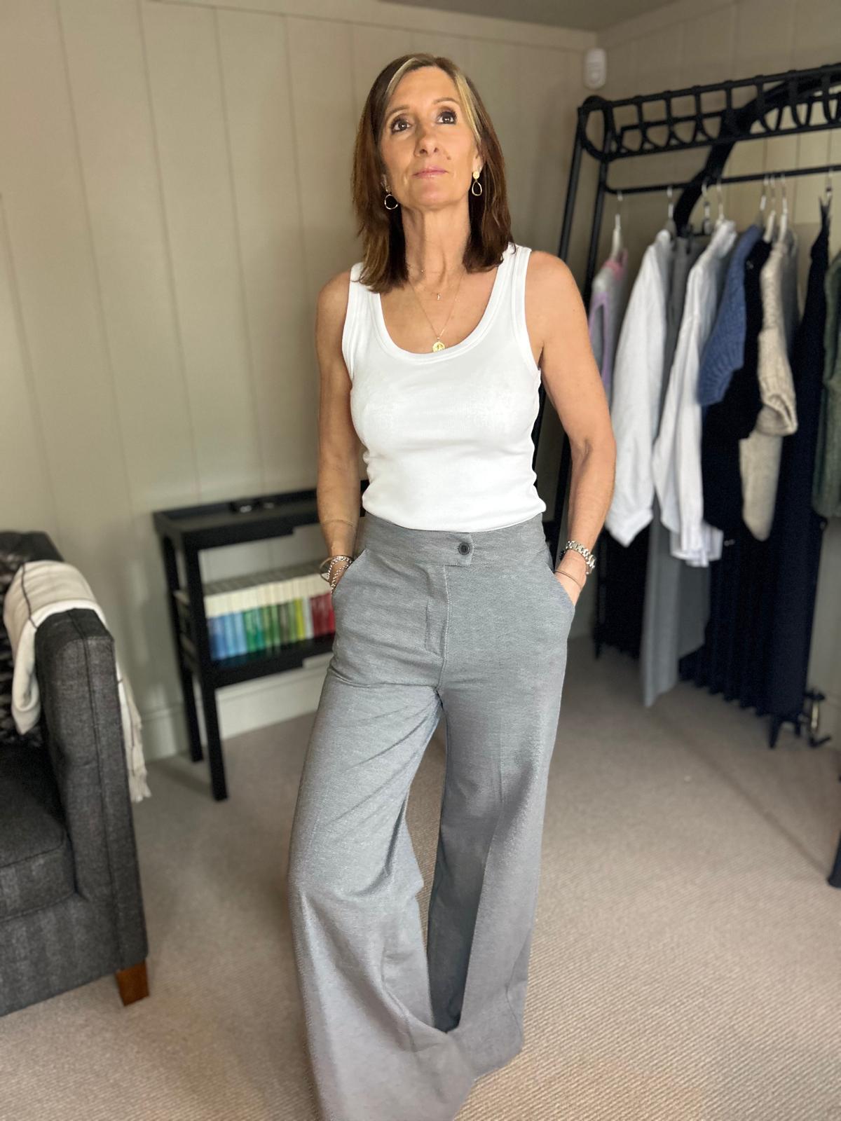 Stella Herringbone Trousers