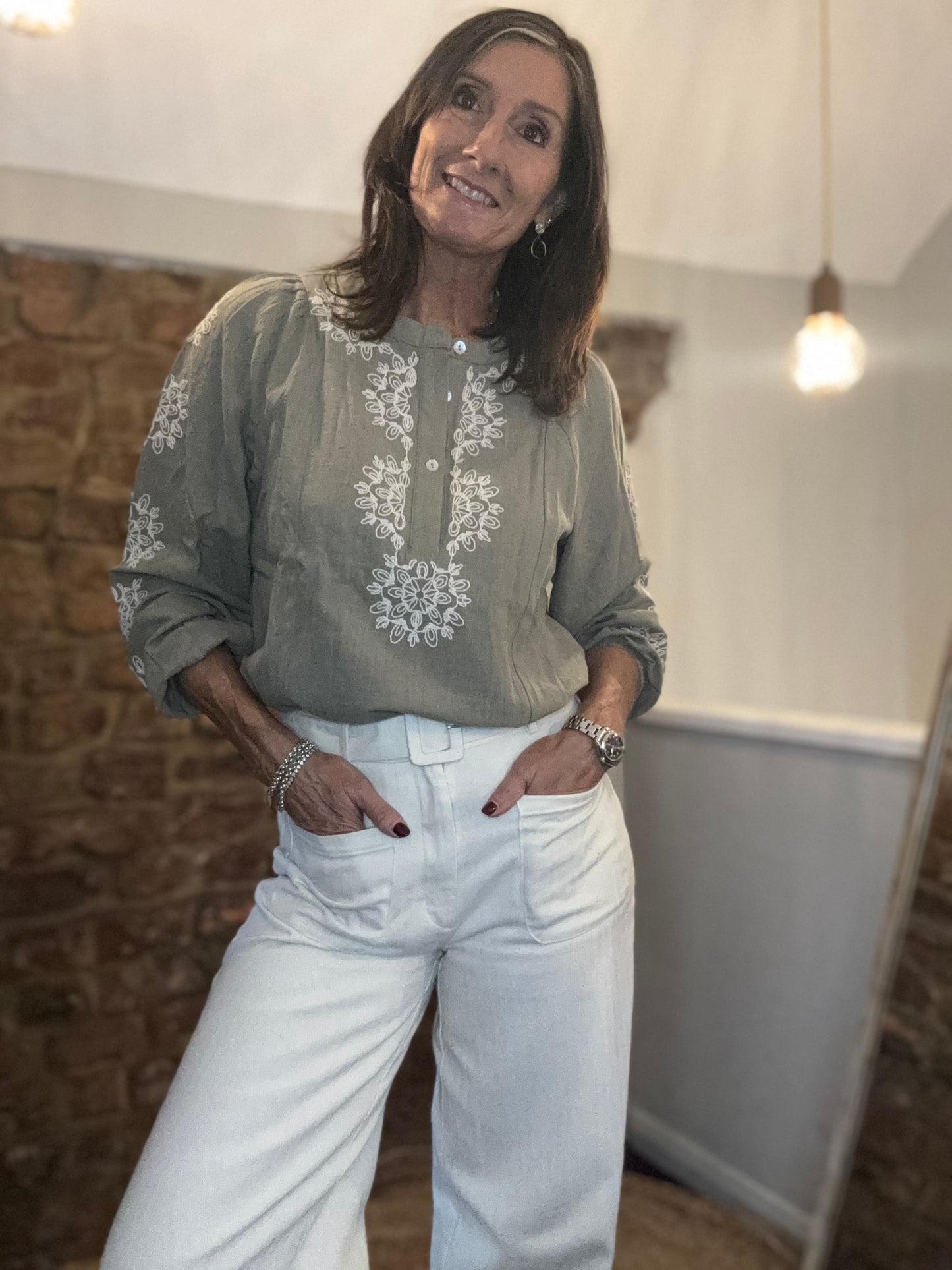 Emily Embroidered Blouse