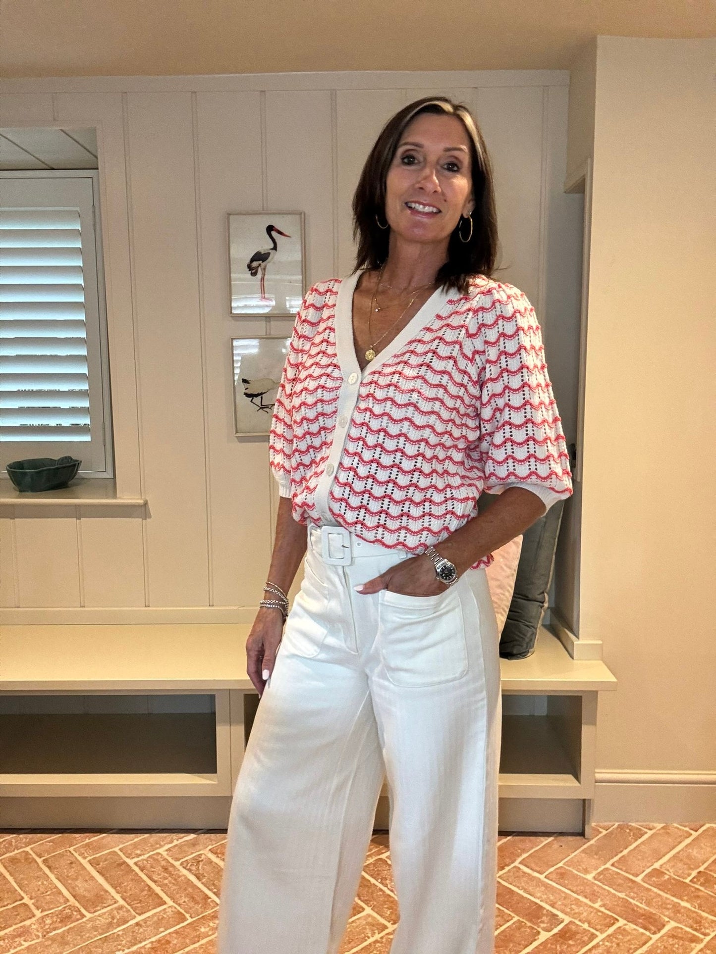 Mimi Crochet Cardigan