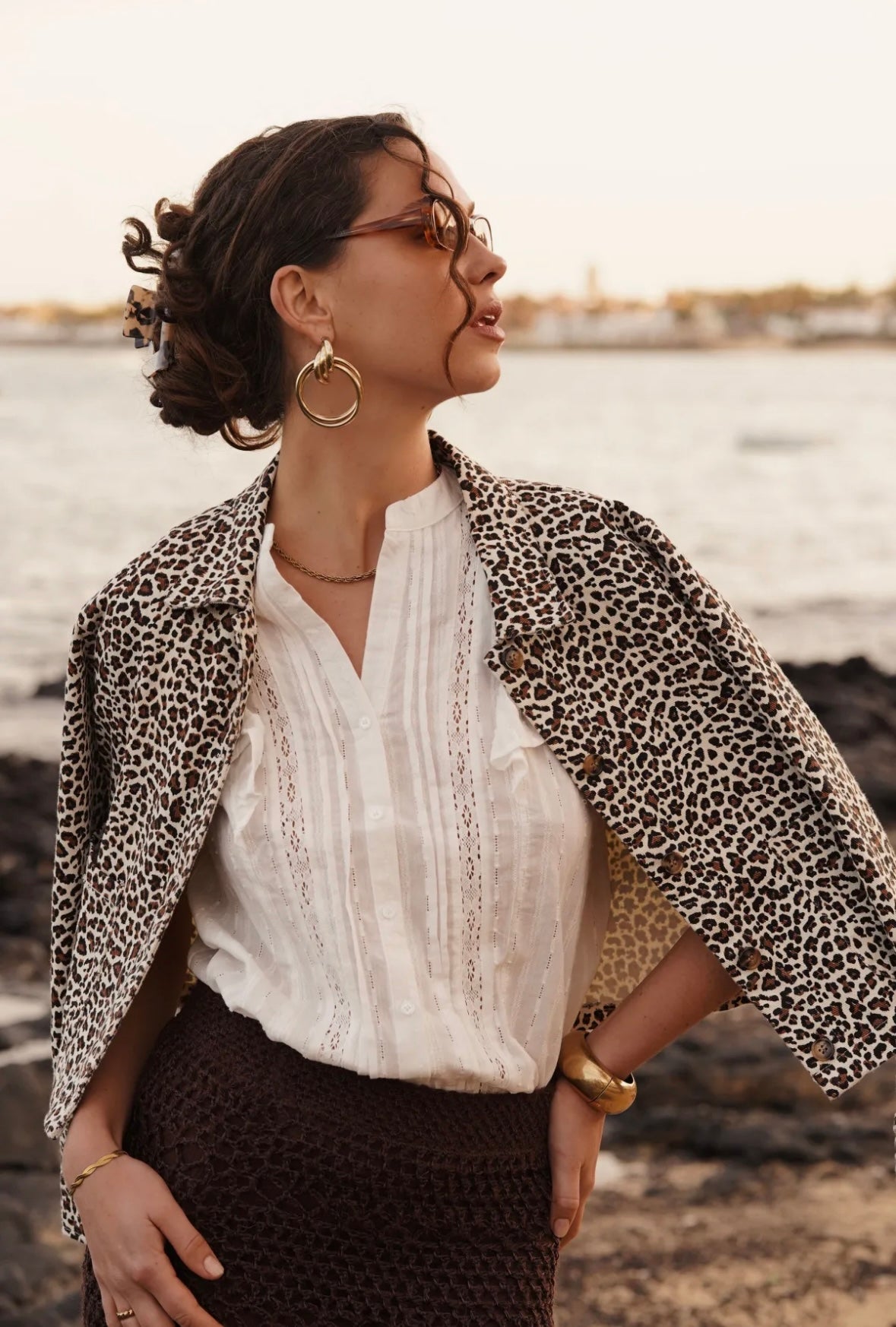 Lexi Leopard Print Jacket
